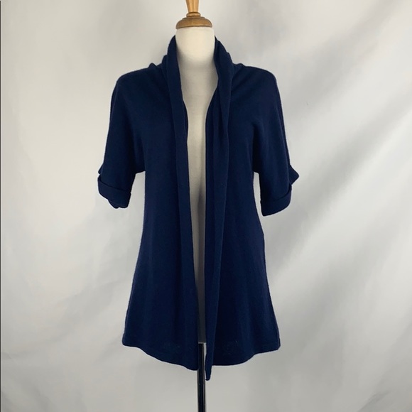 Lily Pulitzer Navy Long Cashmere - Picture 4 of 8